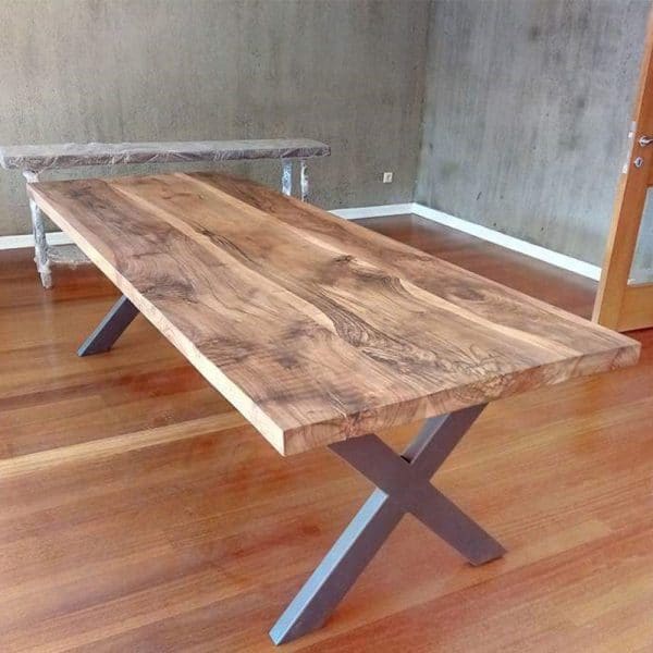 Wooden Table Solid Walnut Tree - 0050