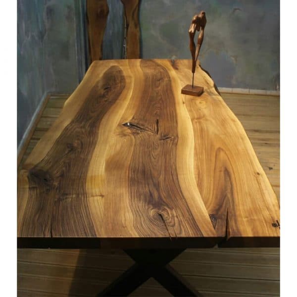 Wooden Table Solid Walnut Tree - 0053
