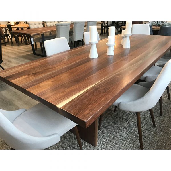 Wooden Dining Table Walnut Wood - 0058