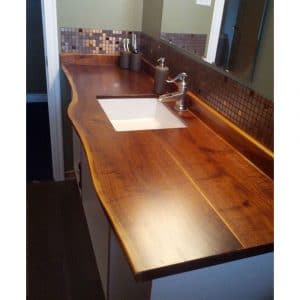 Wood Sink Walnut Wood - 0070