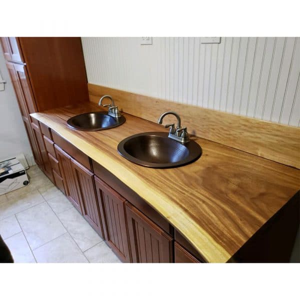 Wood Sink Walnut Wood - 0071