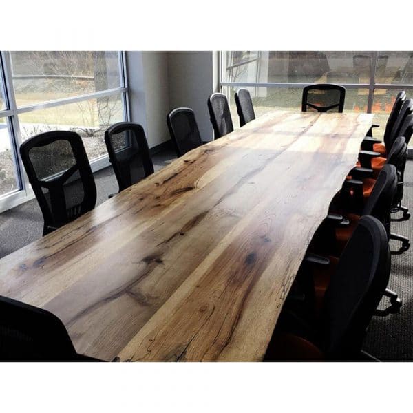 Kütük Toplantı Masası Ceviz Ağacı – 3002