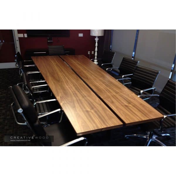 Wood Meeting Table Walnut Tree - 3005